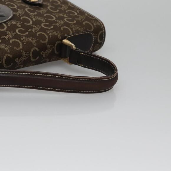 CELINE C Sulky Hand Bag Canvas Brown - Picture 7 of 13